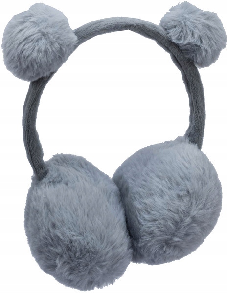 

Nauszniki Futrzane Zimowe Z Pomponami