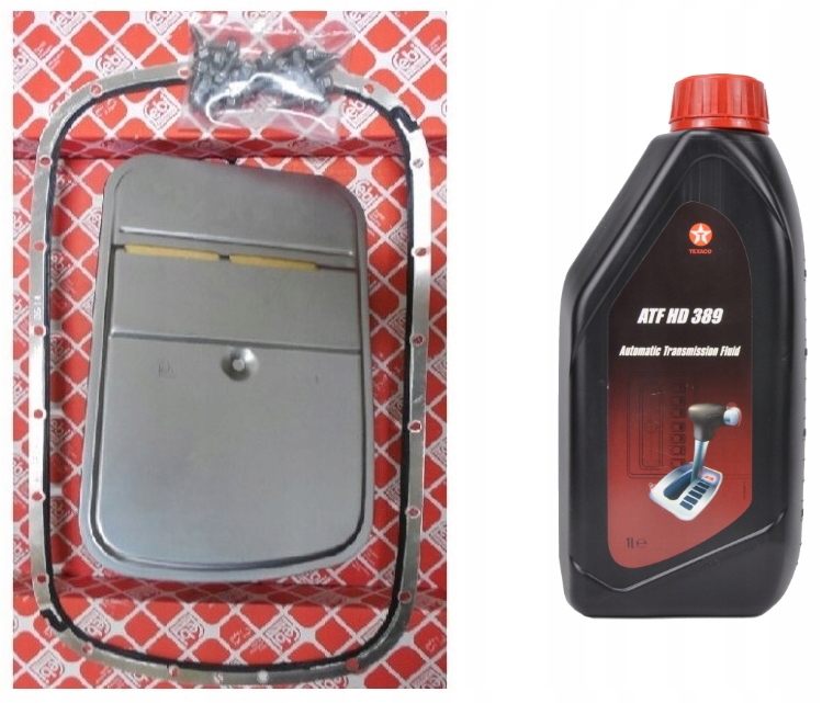 Filtr Skrzyni Automatycznej Febi Olej Texaco Atf Hd 389 Bmw E46 320D 330D