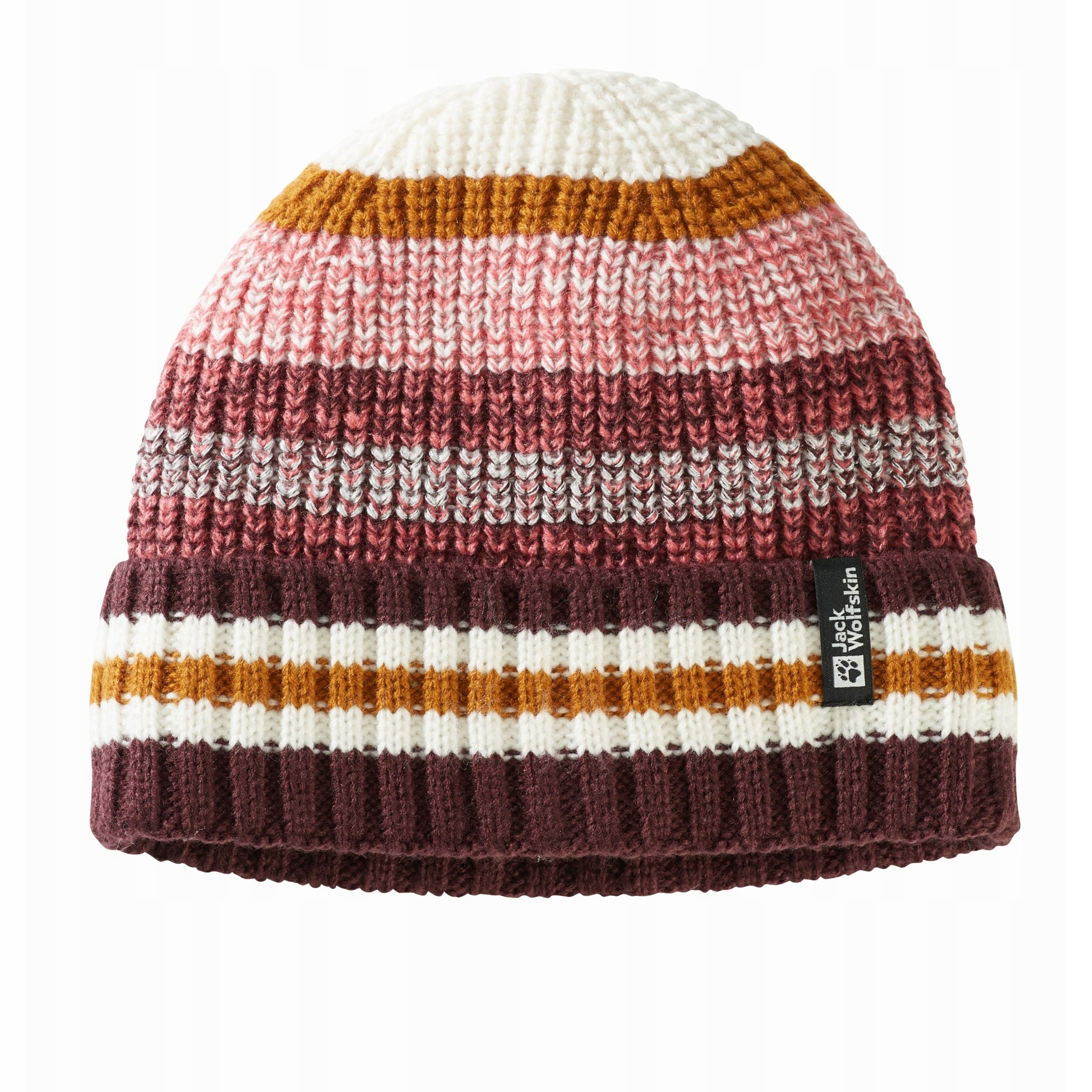 Dziecięca czapka zimowa Jack Wolfskin Night Hiker Beanie K boysenberry M