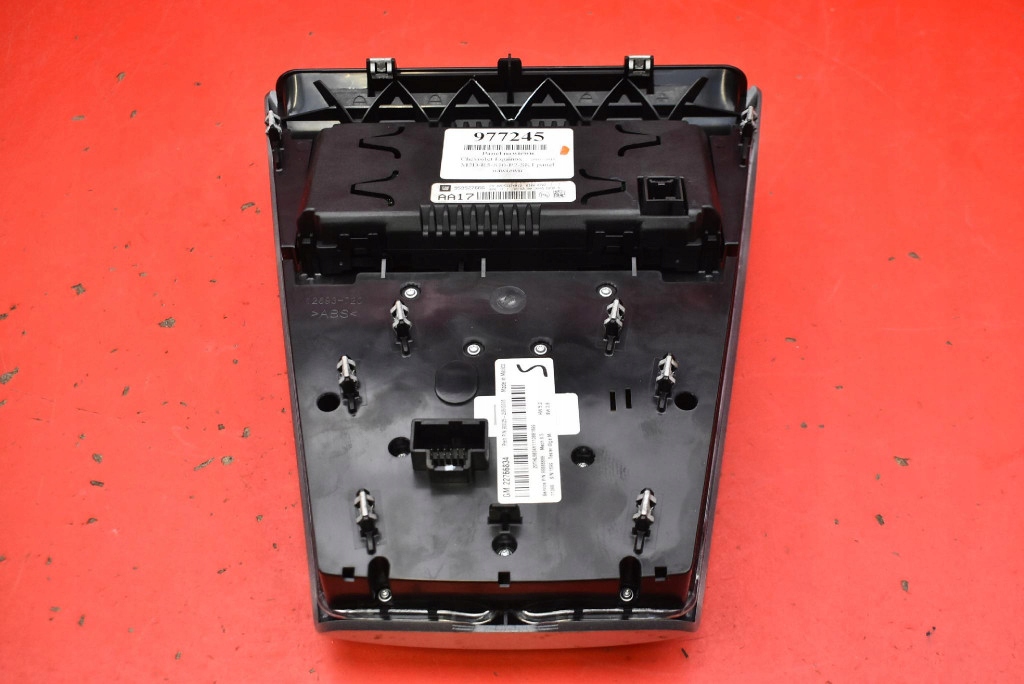 control panel air conditioning devices KLIMY 22766834 CHEVROLET EQUINOX 2 II 10-15