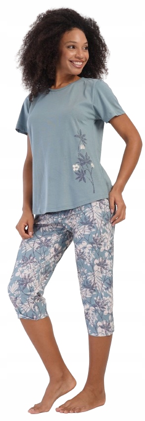 Velké Pyžamo Tričko Rybářské Kalhoty Série Plus Size Velká Velikost 6XL