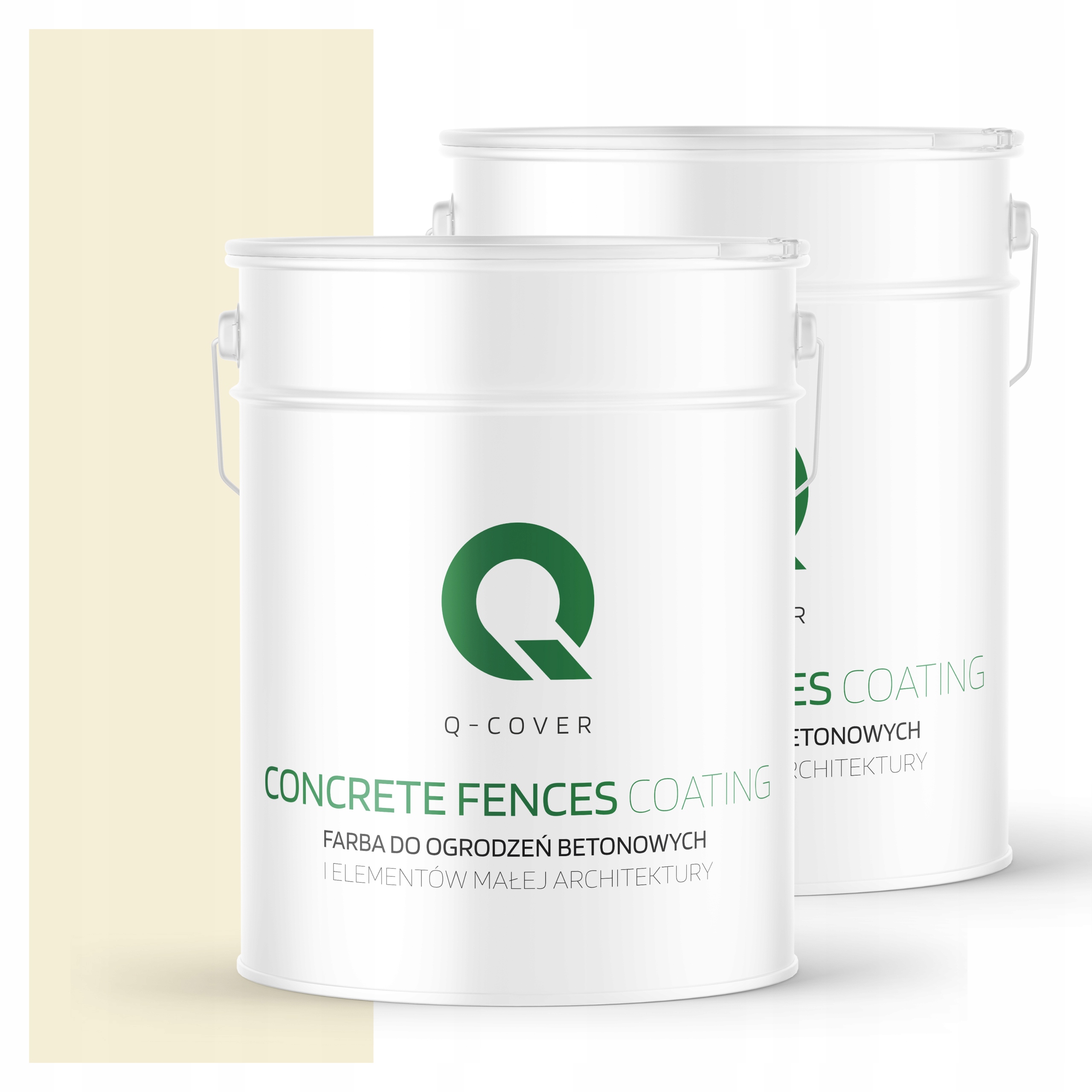 Farba Na Maľovanie Plotov, Betónových Kvetináčov, Farba Biela Žltá 10 L