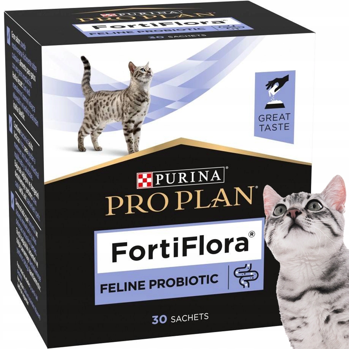 Fortiflora Cat Kota Probiotyk Kota Purina 30 saszetek
