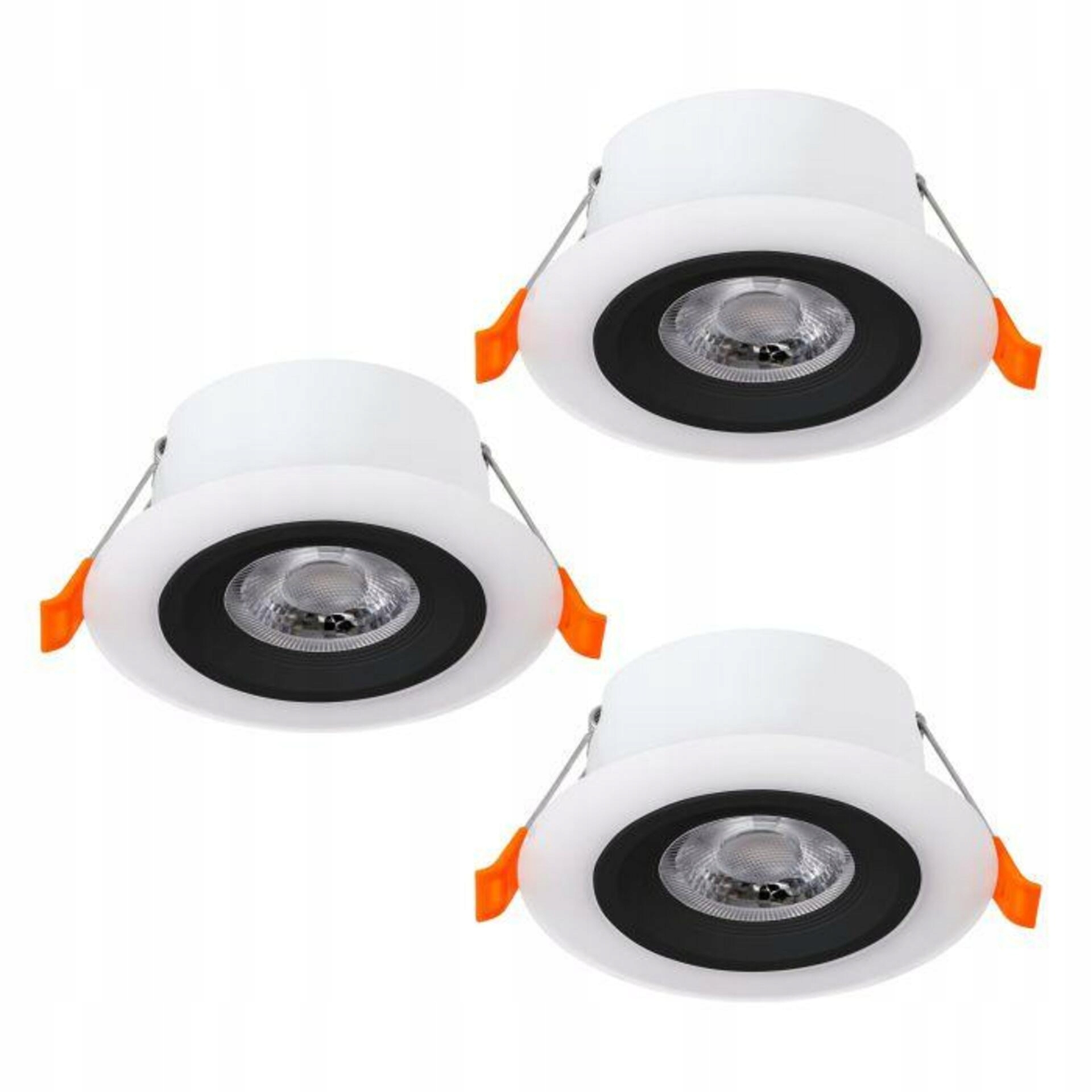 Led vstavané bodové svietidlo Eglo Calonge 3ks set 14,4 W 1860lm 3000K