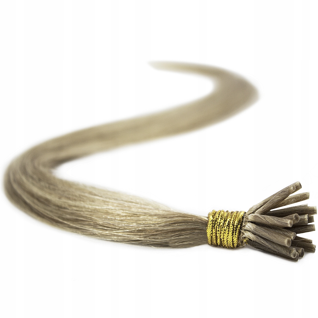 WŁOSY NA MIKRORINGI PASEMKA NATURALNE MIKRO RINGI 60 CM naturalny blond 12