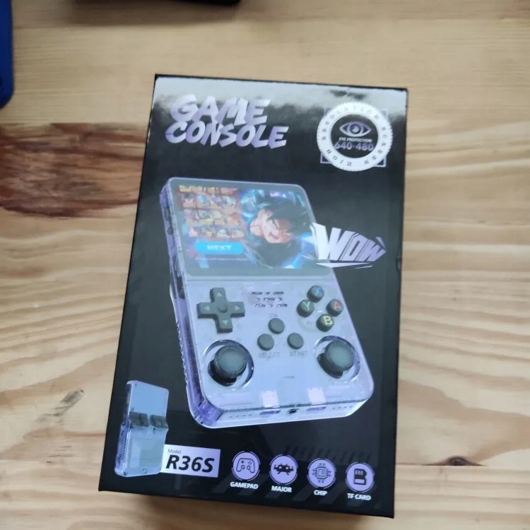 KONSOLA DO GIER ULTRAMOCNA PRZENOŚNA ANBERNIC R36S 3,5cal Linux 15000 GIER Informacje o bezpieczeństwie CE