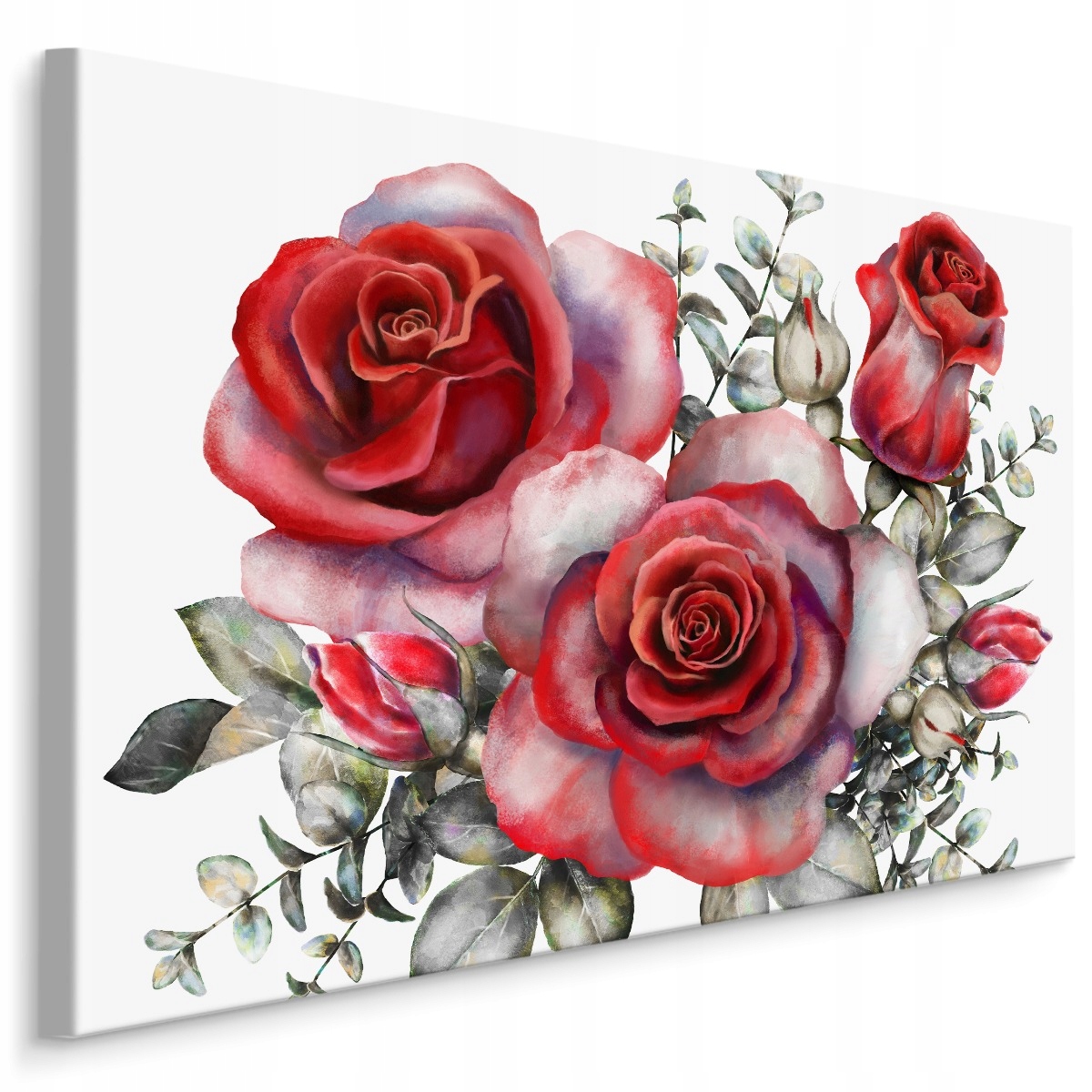 

Obraz Canvas Kwiaty Róże Malowane Akwarelą 100x70