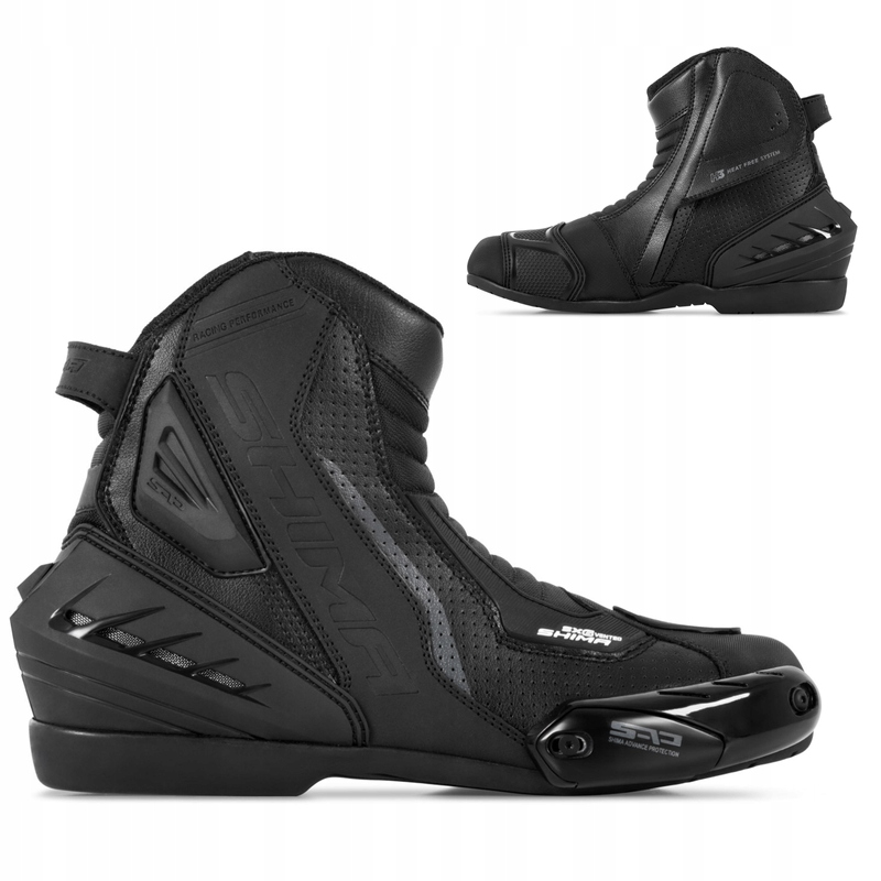 

Shima SX-6 Black Sportowe buty motocyklowe Gratisy