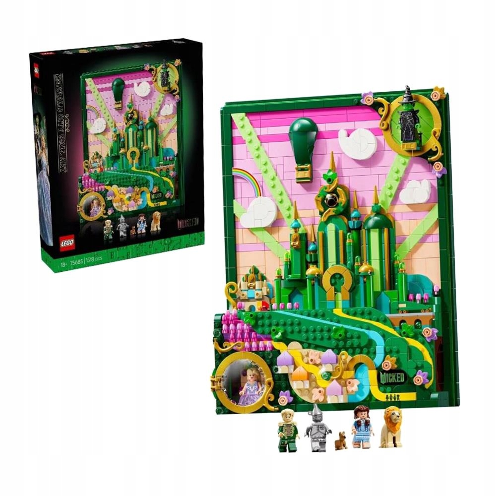 Lego (r) Wicked 75685 Obraz Emerald City