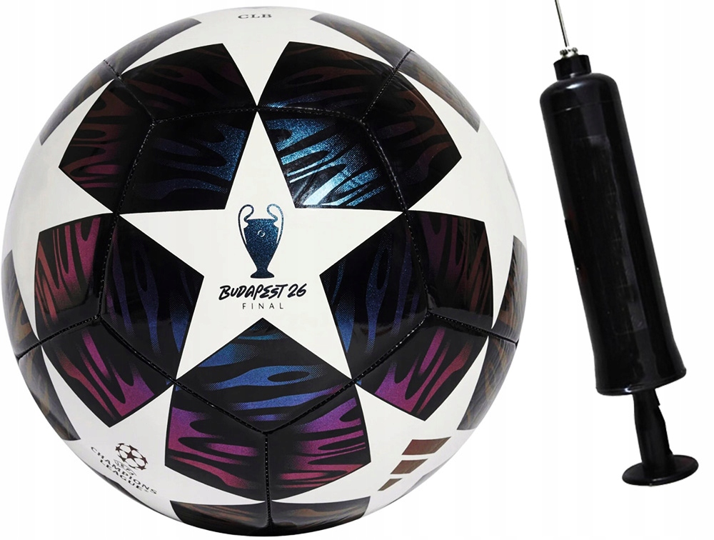 Adidas Piłka Nożna Club Ucl 2026 Final League Uefa JX9091 r. 4 Pompka