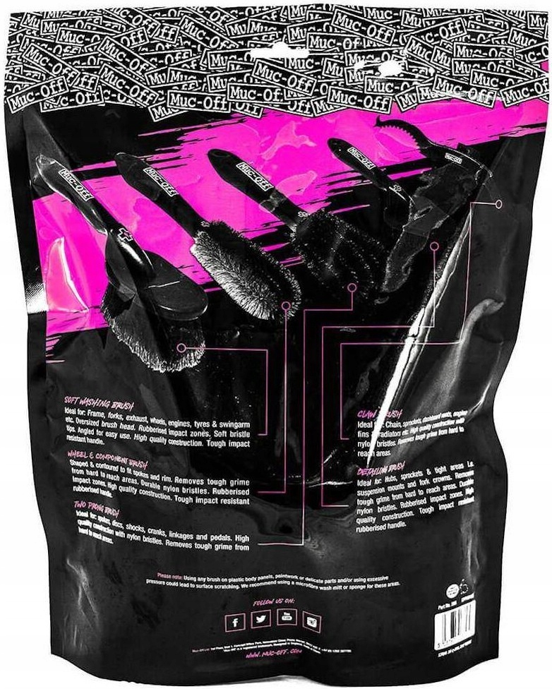 MUC-OFF BRUSH KIT zestaw szczotek do pielęgnacji Producent Muc-Off