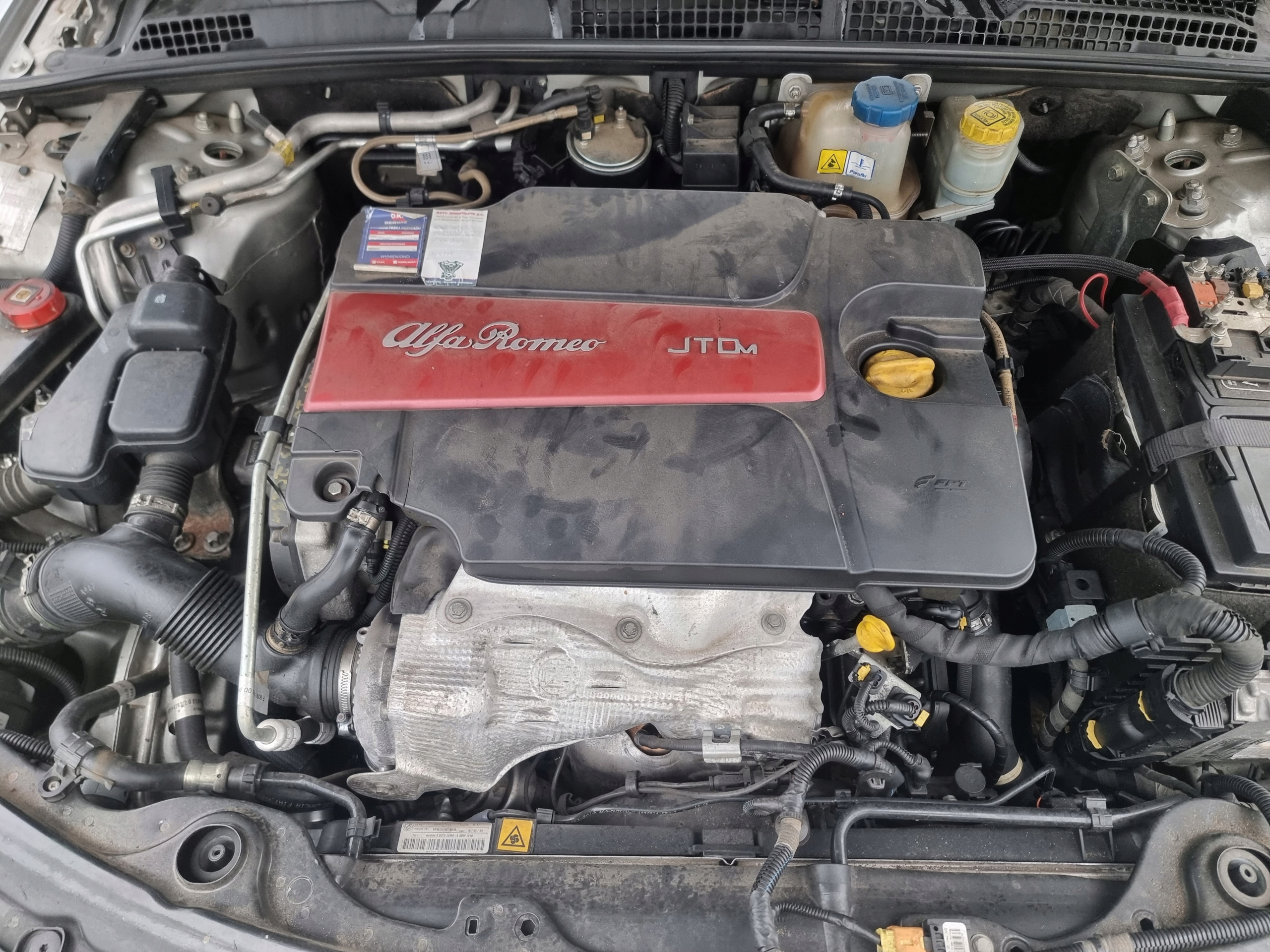 Двигатель комплект Alfa 159 BRERA 2.0 MJ 844A2000 10r