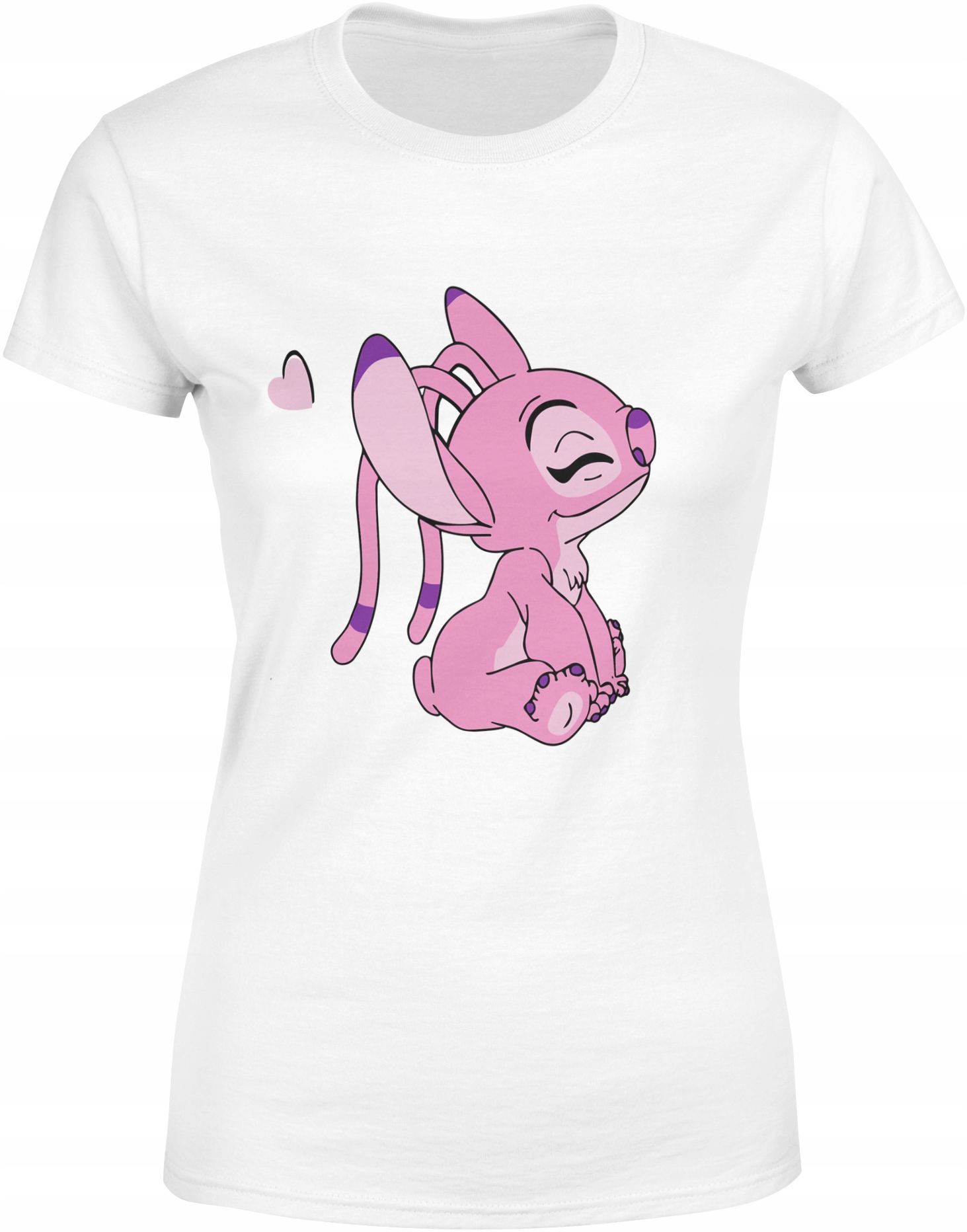 KOSZULKI DLA PAR PREZENT NA WALENTYNKI STITCH STICH DLA ZAKOCHANYCH XXL Model smieszne mlodej pary koszulka wesele lilo i andzia