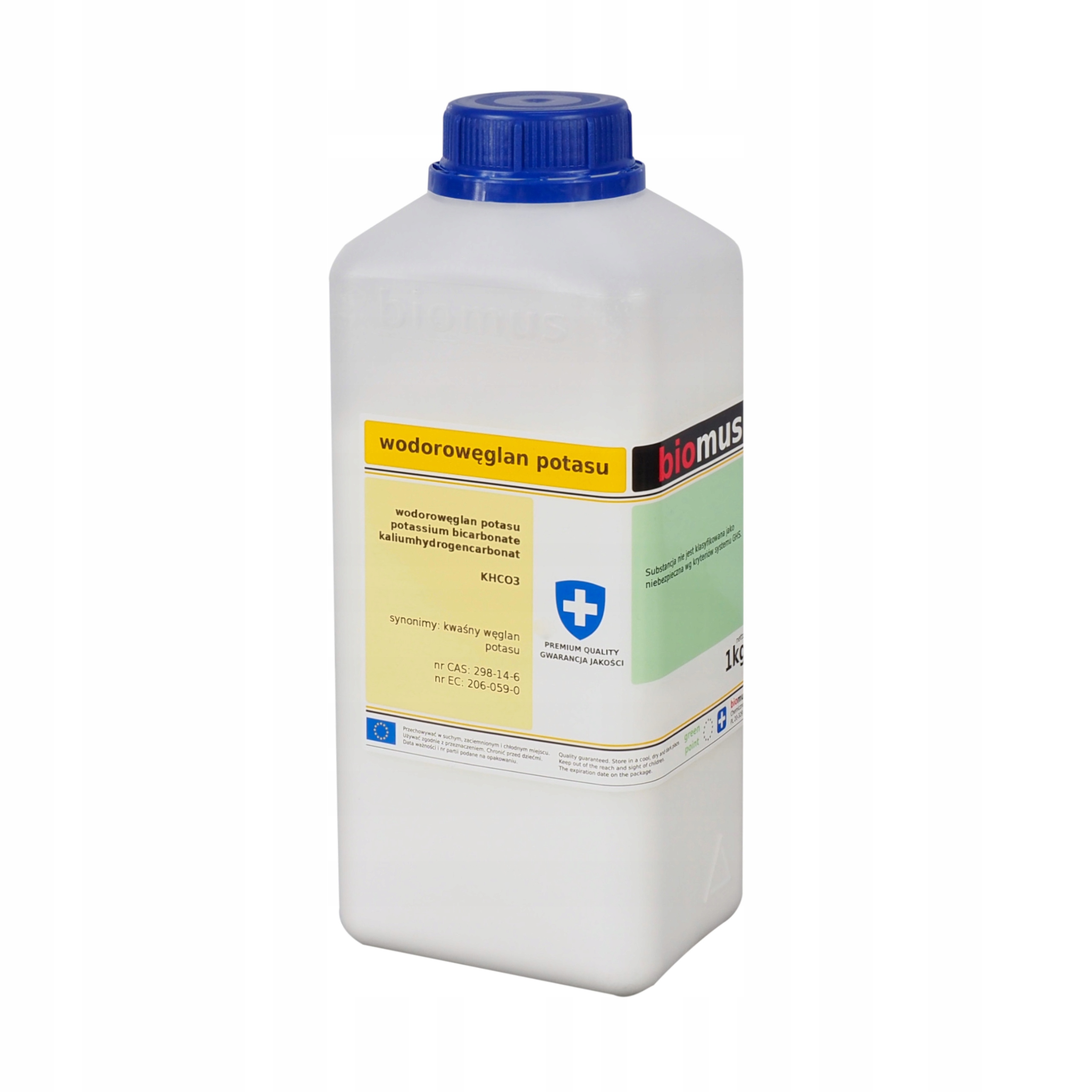 

Wodorowęglan Potasu 1kg Biomus