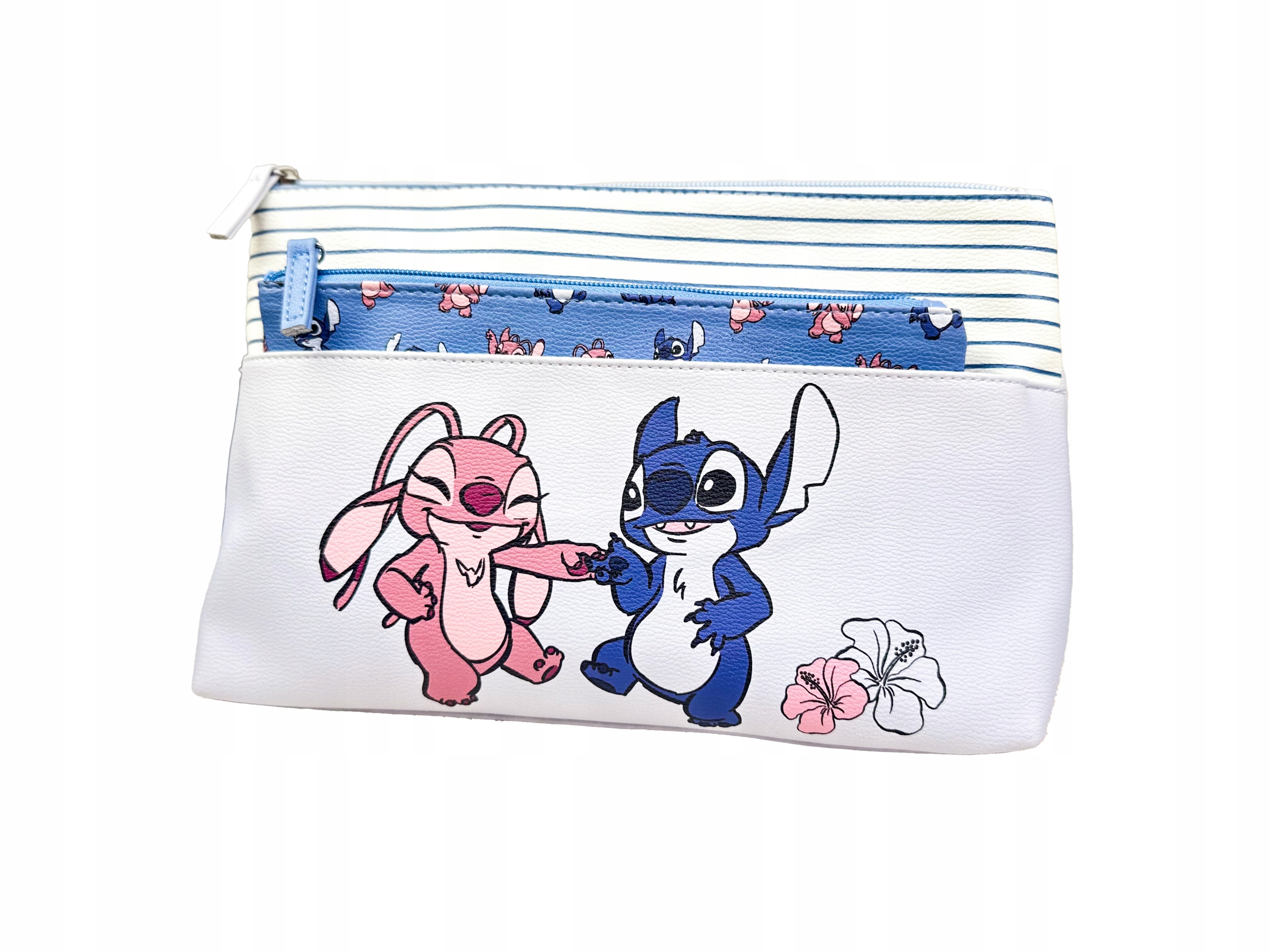 Kosmetická taštička Stitch & Angel – sada 2v1 Disney