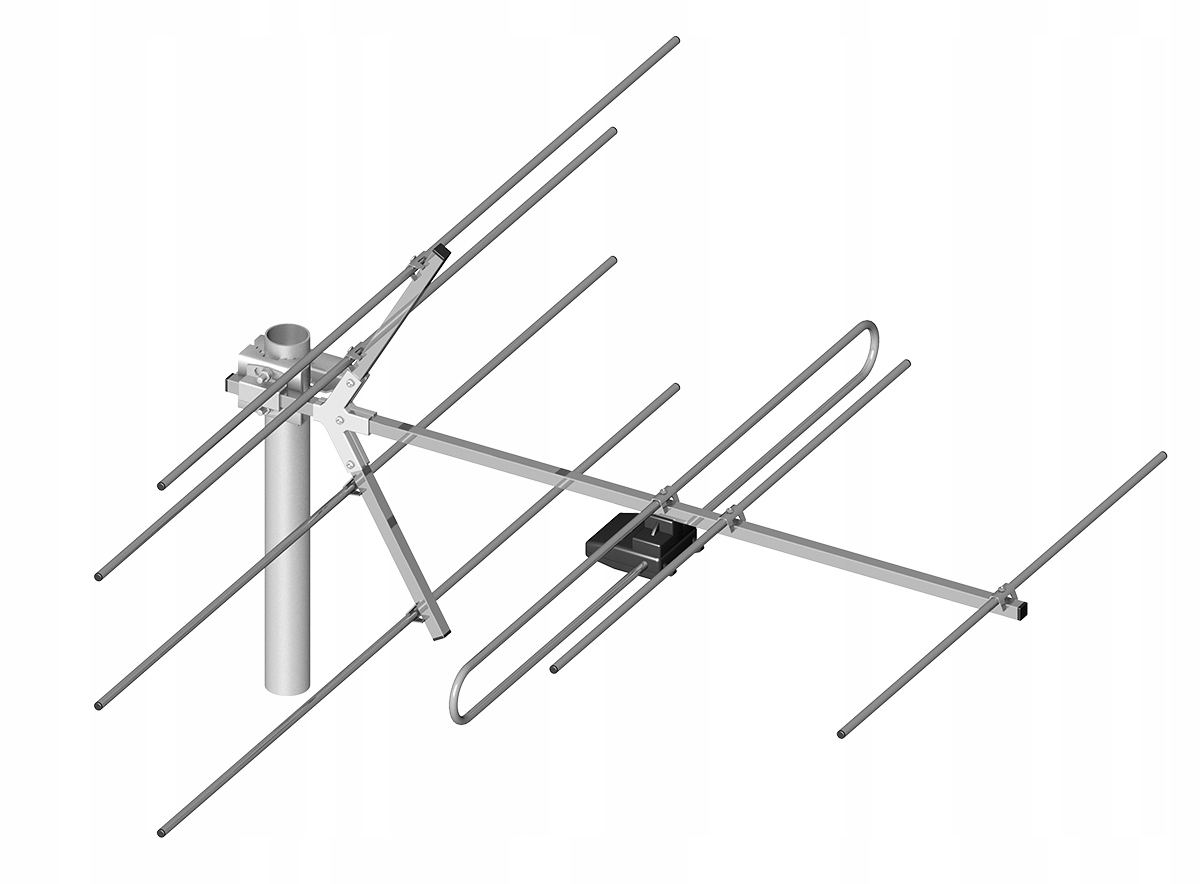 

Antena telewizyjno-radiowa Vhf Dipol 7/5-12 MUX8