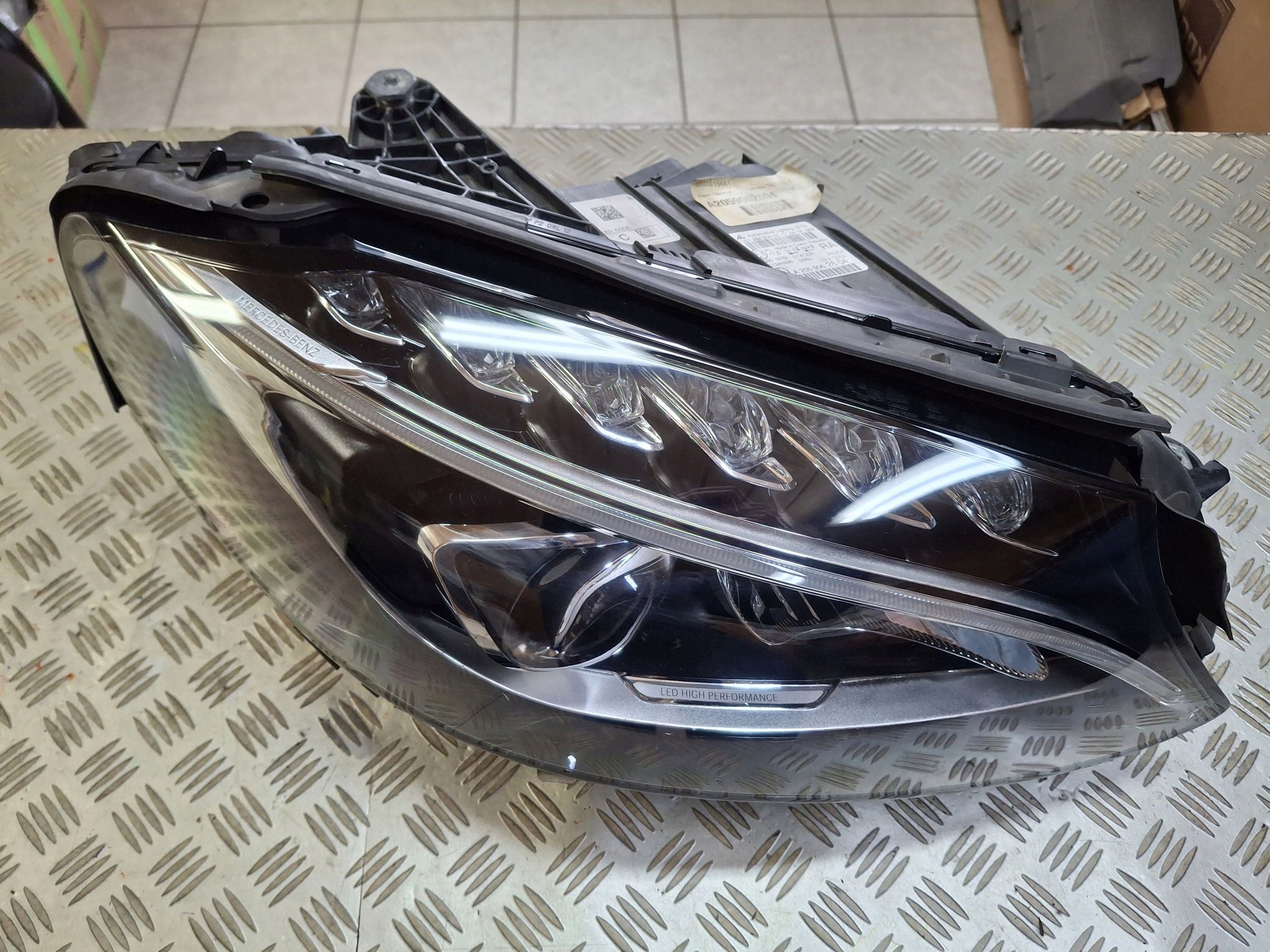 light right front FULL LED PERFORMANCE MERCEDES C-KLASA W205 2014R->