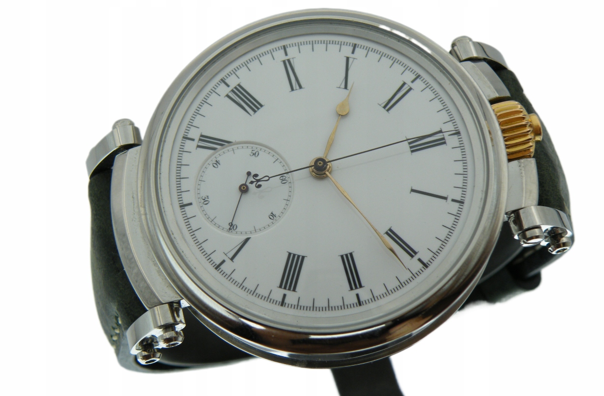 Jeager - LeCoultre Chronograf Piękna Pasówka