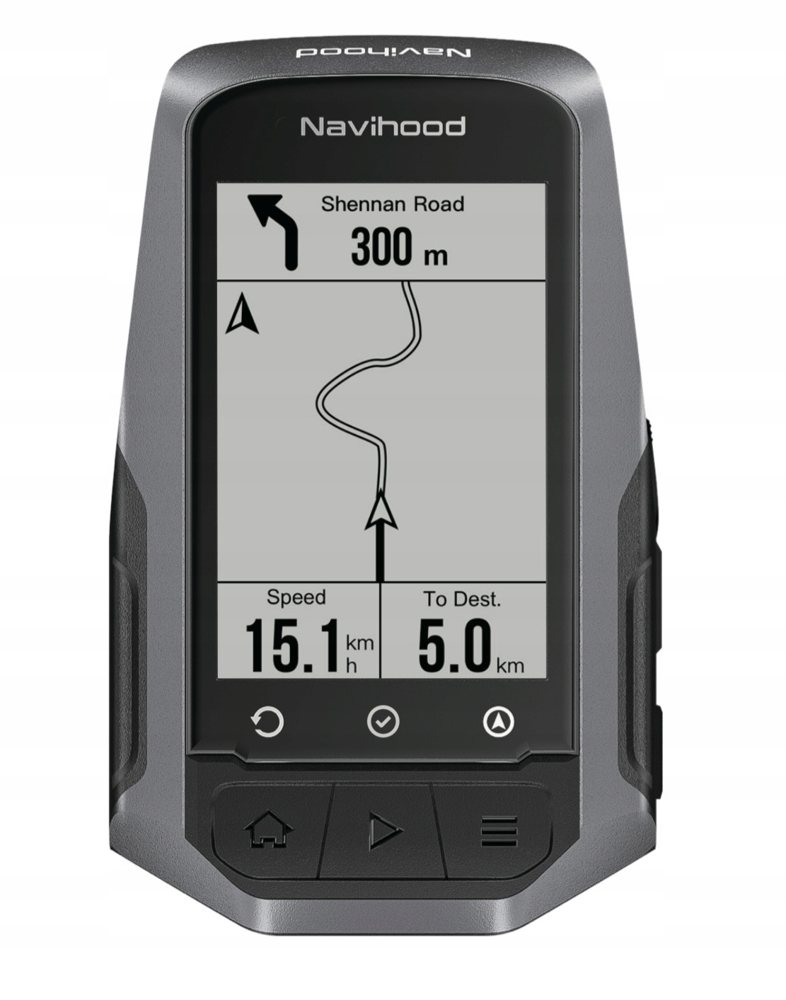 Zaawansowany komputer rowerowy nawigacja Navihood L1 Bluetooth 5.0 Ant+ Di2