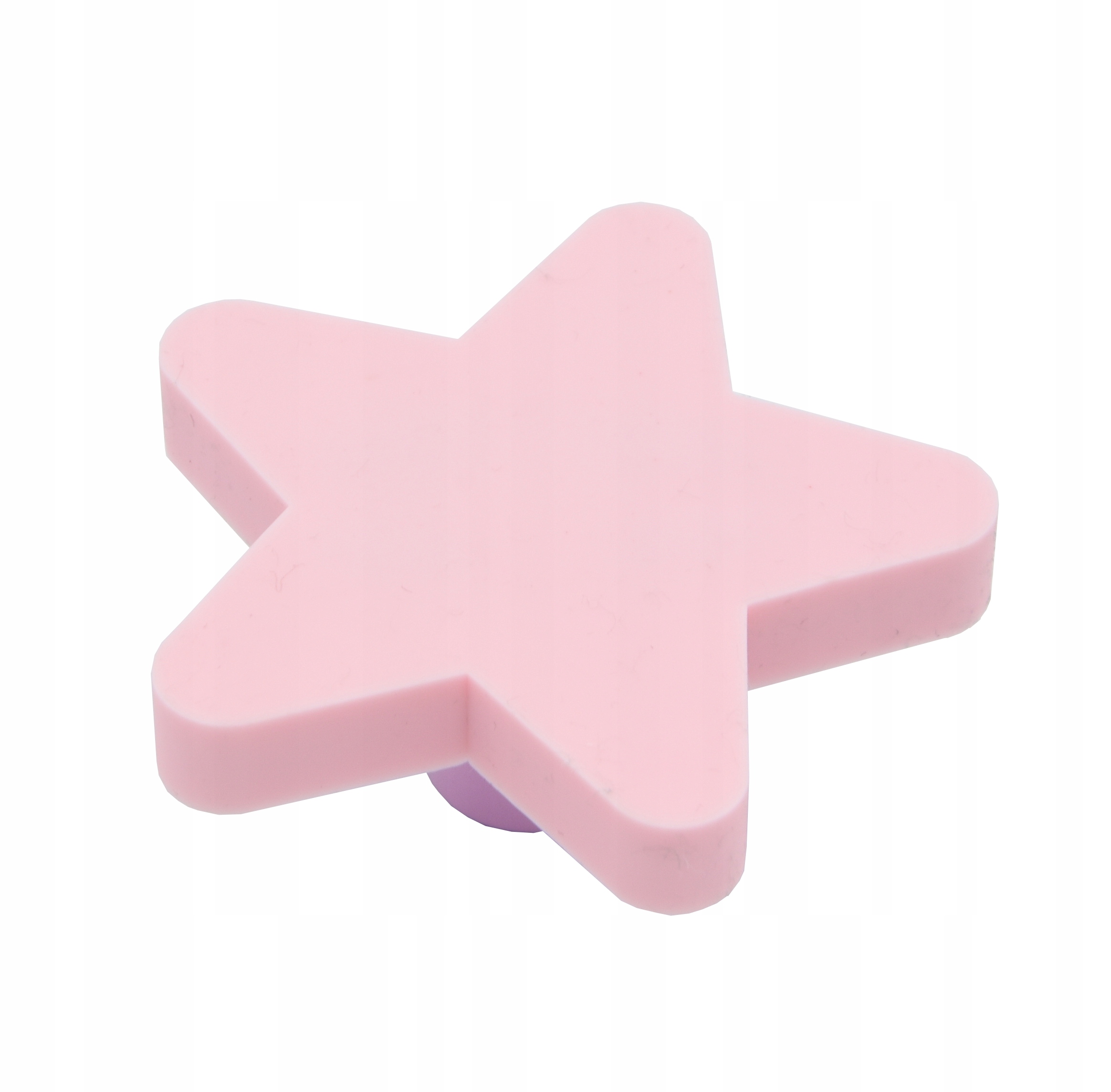 GAŁKA MEBLOWA DZIECIĘCA SILIKON GWIAZDKA RÓŻOWA