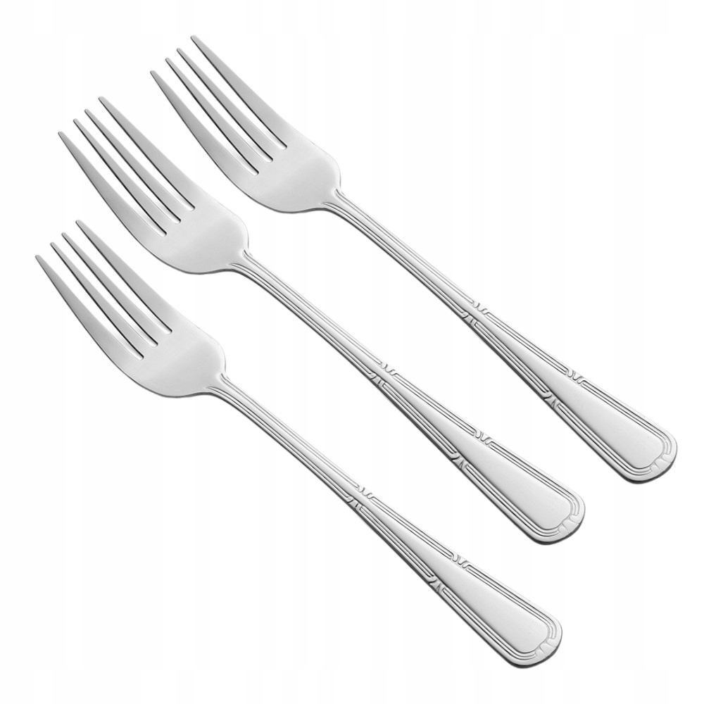 KOMPLET 6 SZT. WIDELCÓW STOŁOWYCH MILANO FLORINA