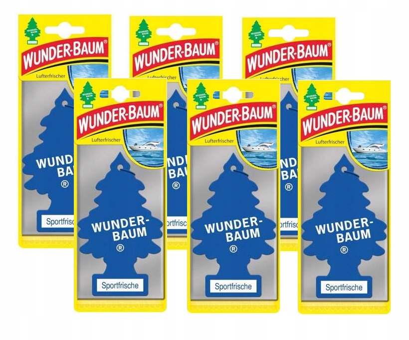 WUNDER BAUM ZAPACH CHOINKA ZAPACHOWA Sport