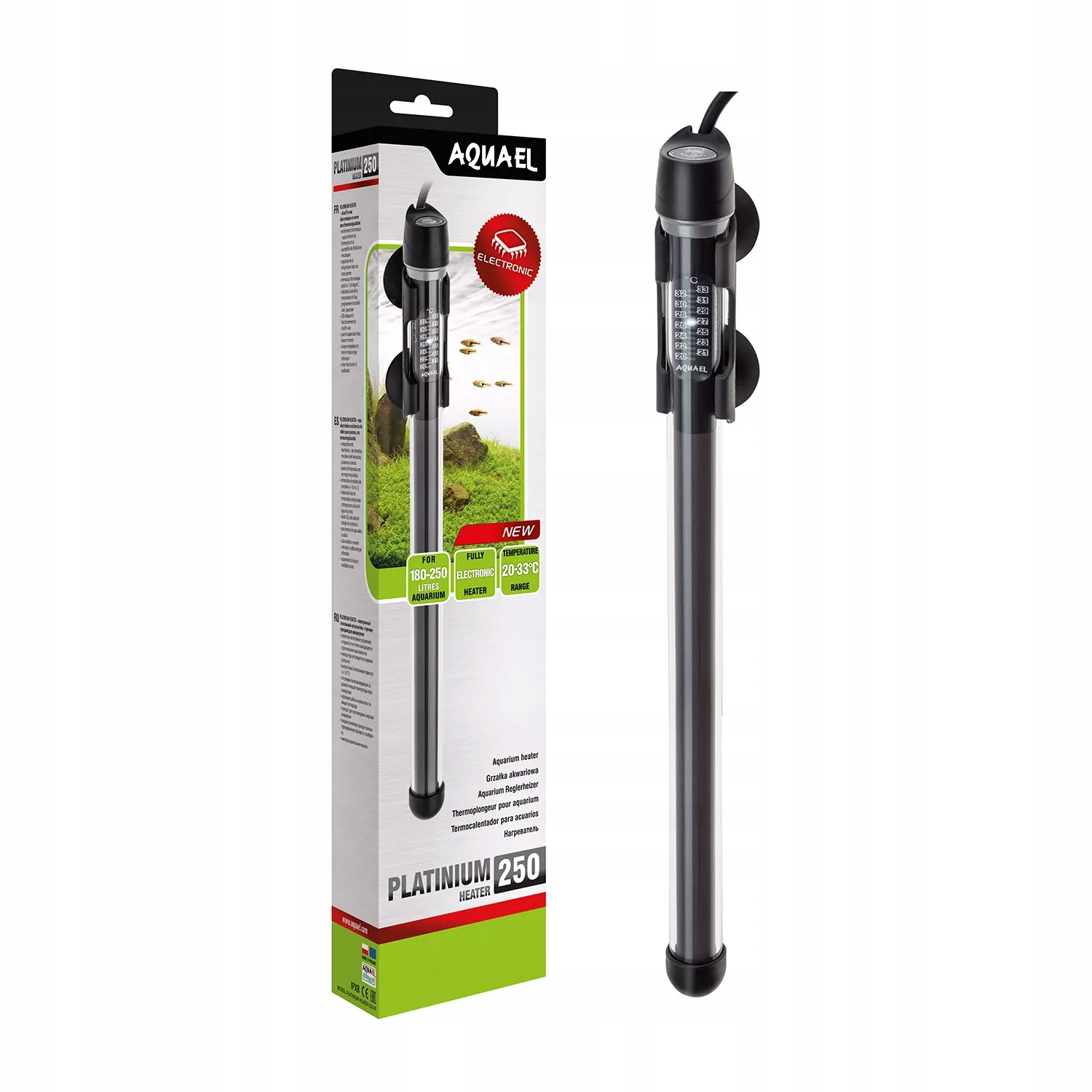 Aquael Grzałka Platinium Heater 250 W
