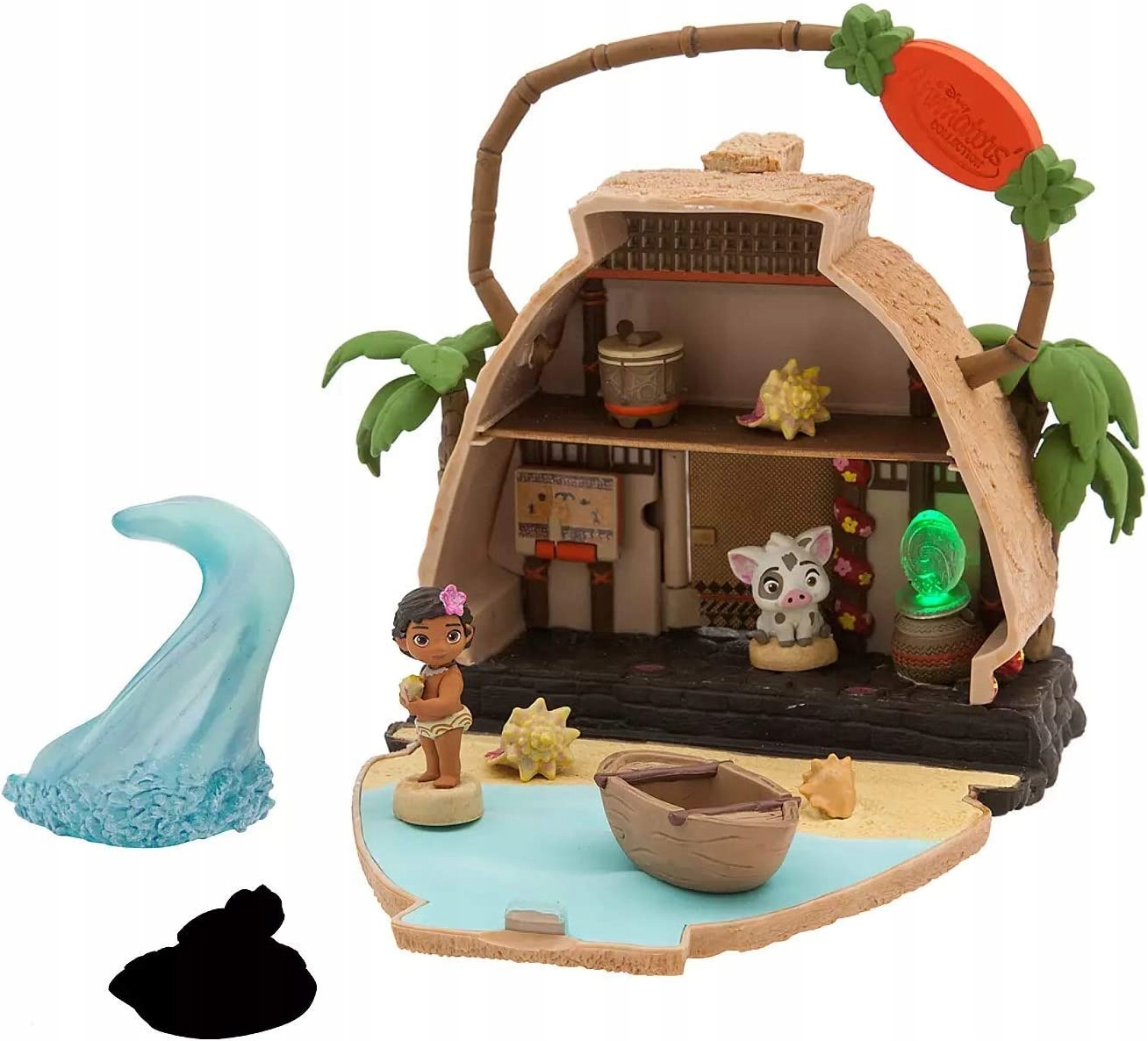 DISNEY Store Moana domek śpiewający + 7 figurek Nazwa LALKA