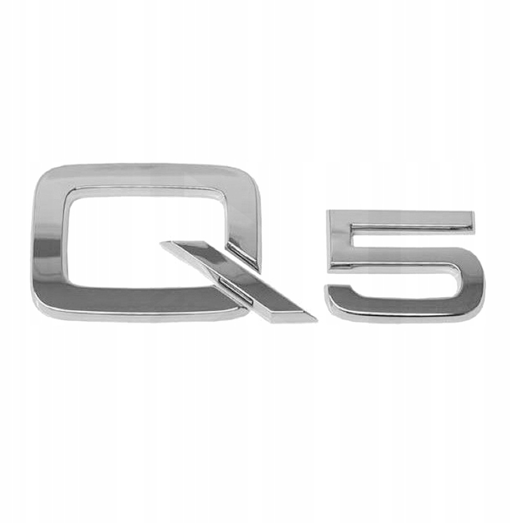 Audi Q5 8R Fy Emblemat Znaczek Klapa Tył Chrom Napis Na Klapę