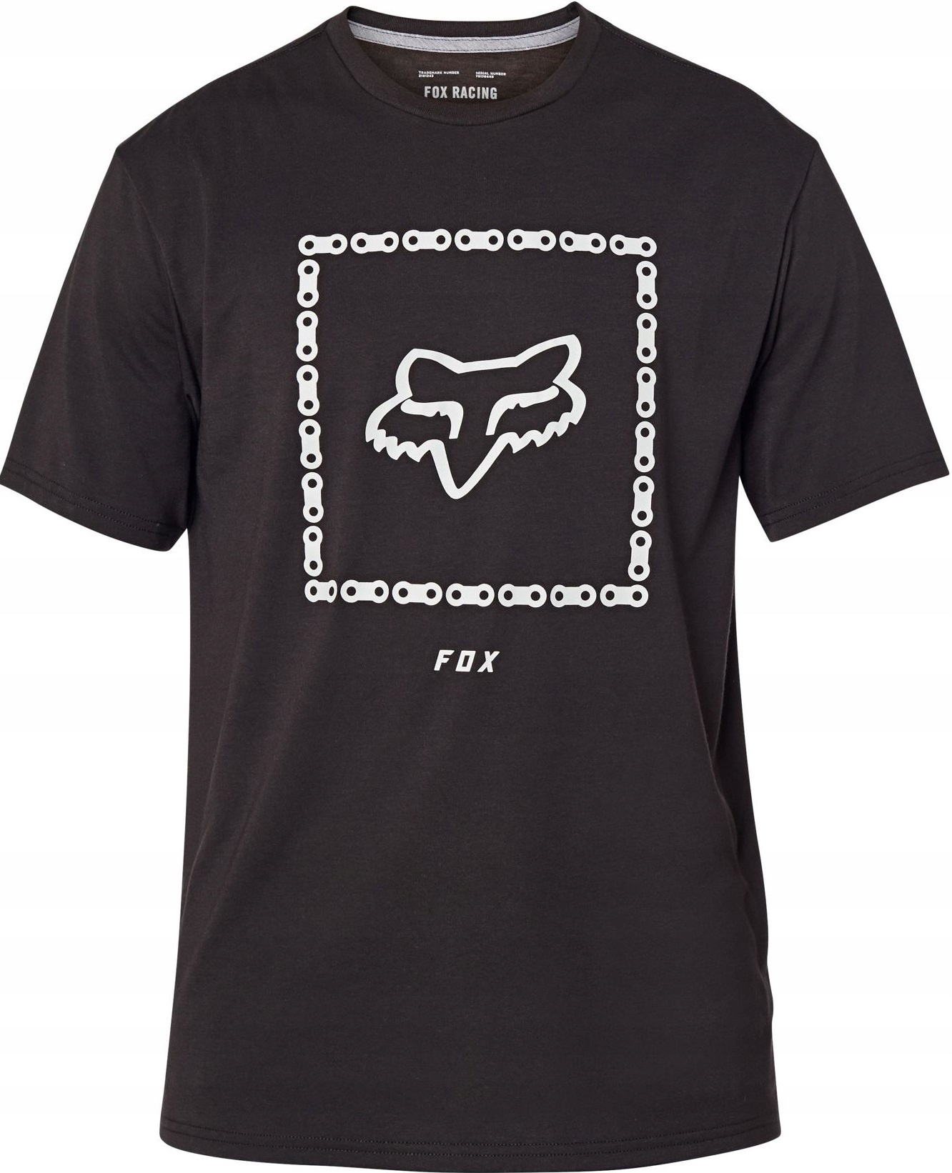 Koszulka Casual T-shirt Fox Missing Link Ss Tech Black rozmiar M
