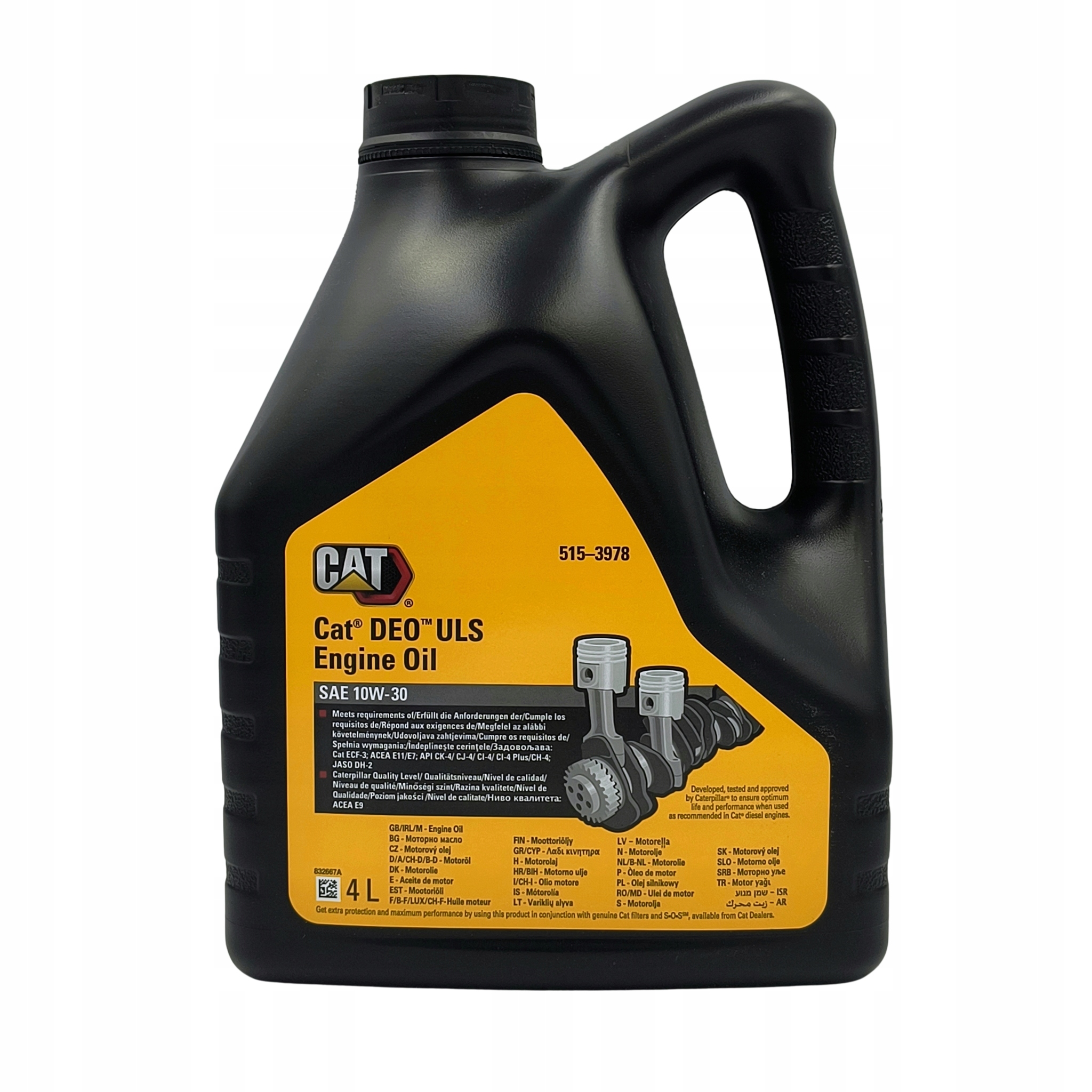 Olej silnikowy Caterpillar Oryginał Cat Deo Uls 10W30 4L 5153978 515-3978