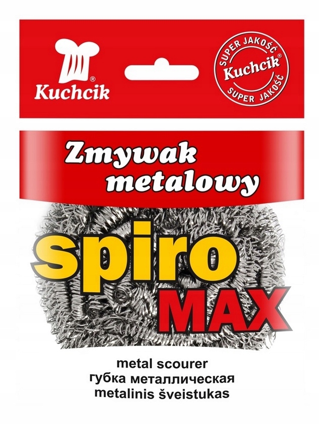 

Zmywak Druciak Spiralny Kuchcik 1szt. Spiro Max