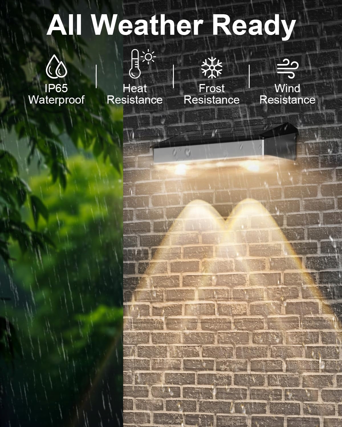 Lampy Solarne Zewnętrzne Ogrodowe Stalowe RGB Ciepłe IP65 4 Szt SONPEN — miniatura 5