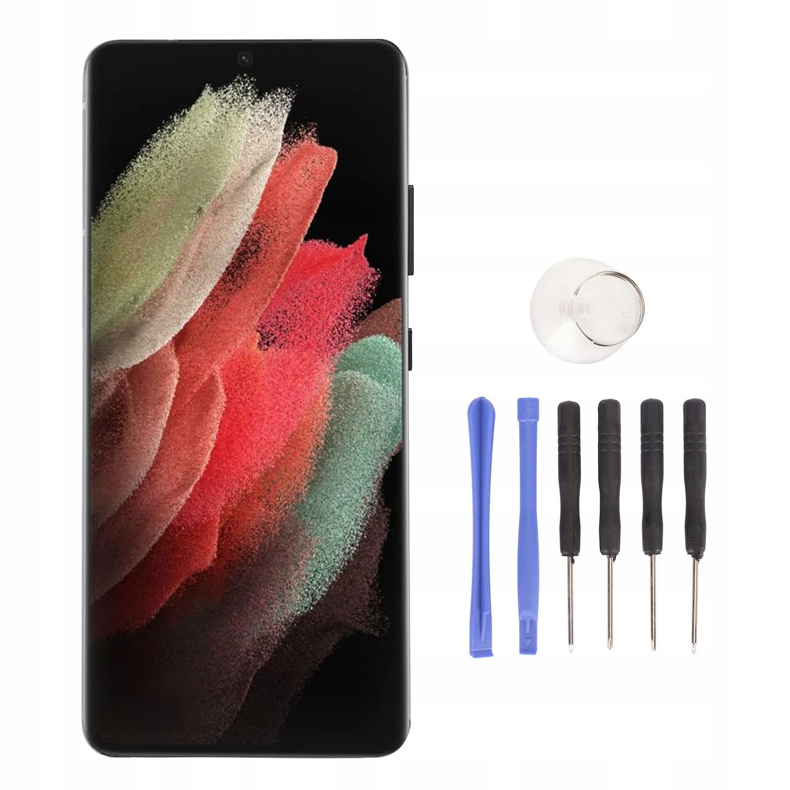 LCD Displej 6,8 Palců 3200 X 1440PX Pro Galaxy S21 Ultra 5G Černý