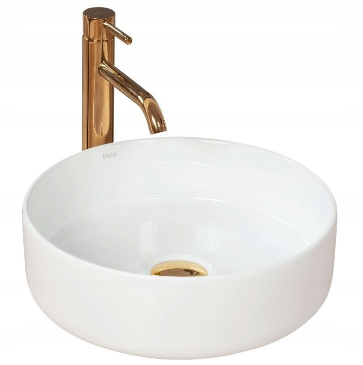 

Umywalka Sami biała nablatowa okrągła Rea