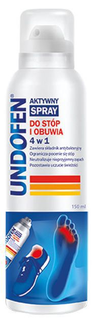 

Undofen Aktywny Spray do stóp i obuwia 4w1 180 ml
