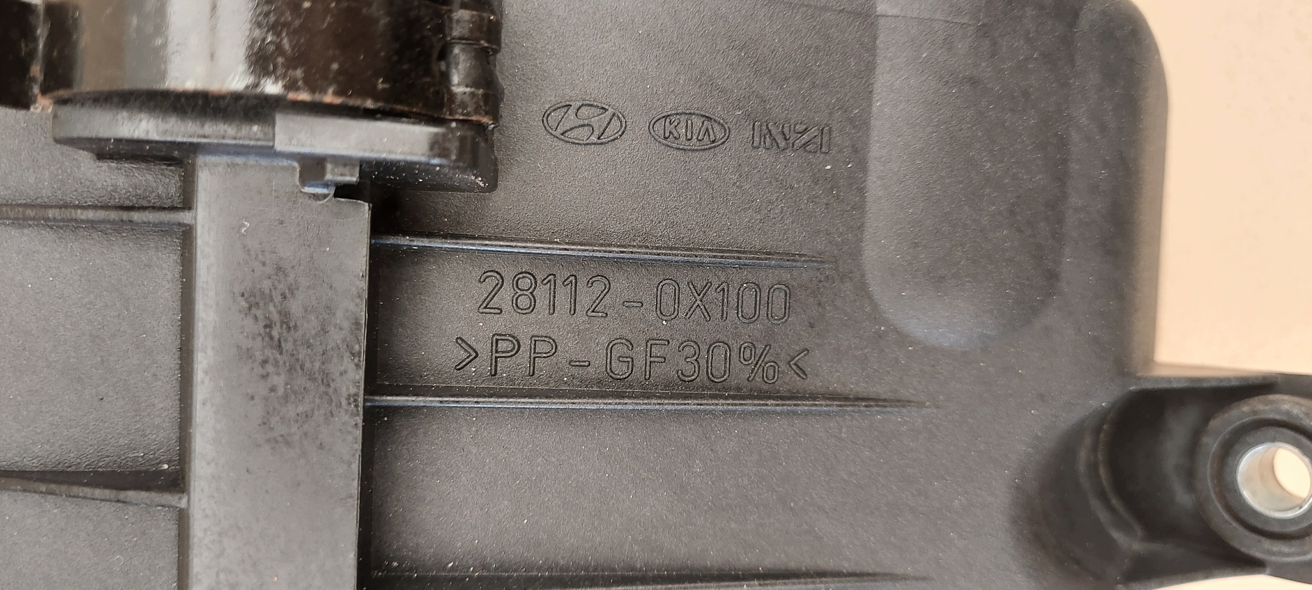Gehäuse filter luft HYUNDAI I10 08-13 1.2 16V 28112-0X100
