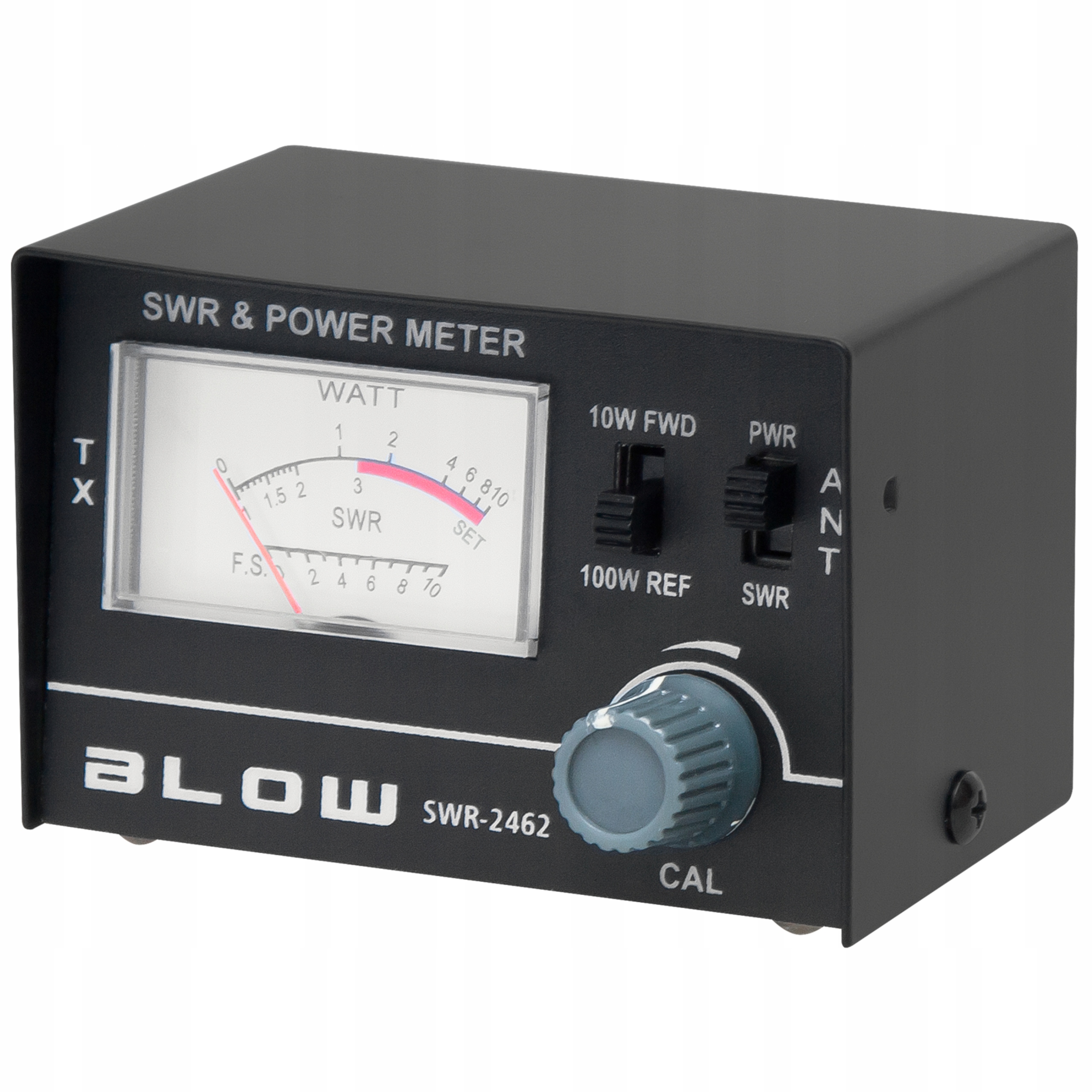 REFLEKTOMETR MIERNIK SWR CB KABEL 1,5 - 150 MHz ZESTAW KABEL Model SWR-2462