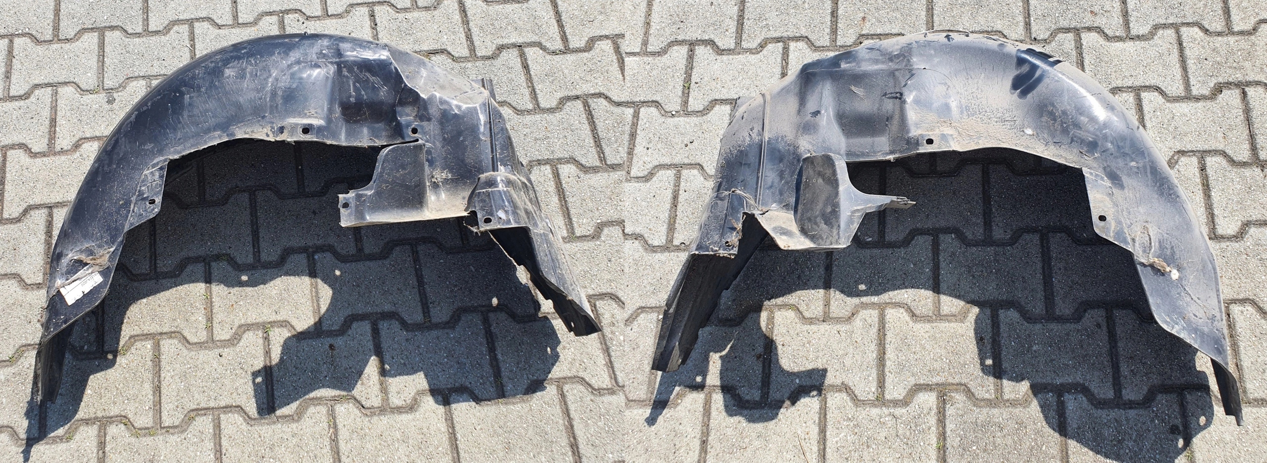 mudguard right left rear. subaru outback IV 09