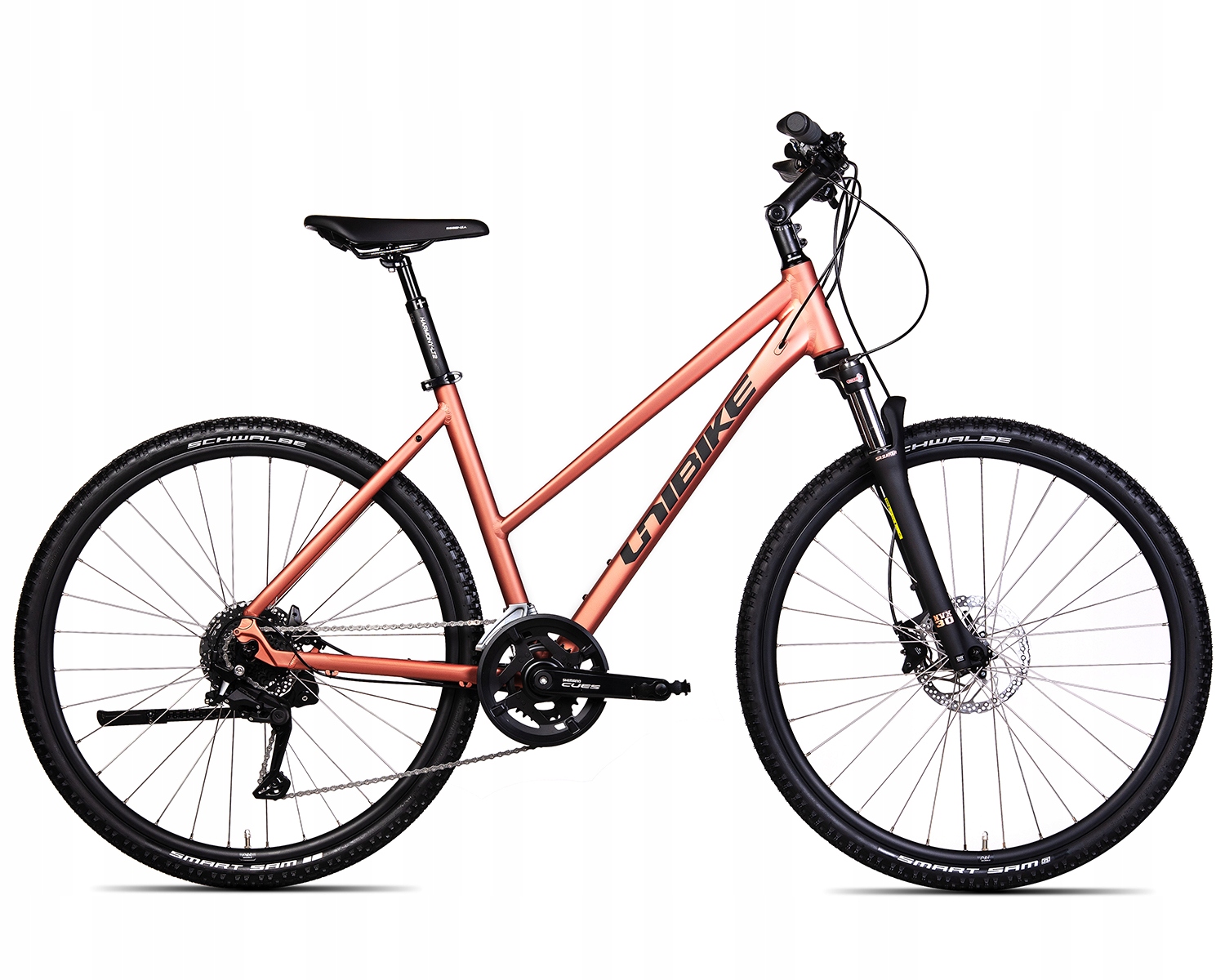 Rower Crossowy Unibike Crossfire D-21 Koralowy (damski)