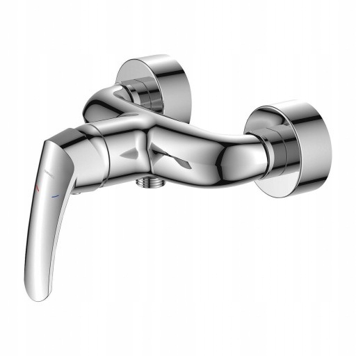 

Bateria Prysznicowa Natryskowa Ścienna Chrom Kpl