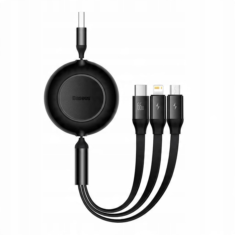 

Kabel Usb 3W1 Baseus Micro Lightning Usb-c 1.1M