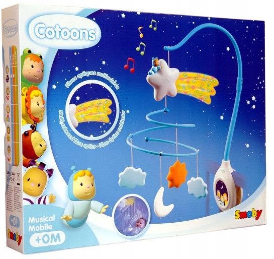 COTOONS MUZYCZNA KARUZELKA SMOBY KOLORY MELODIE