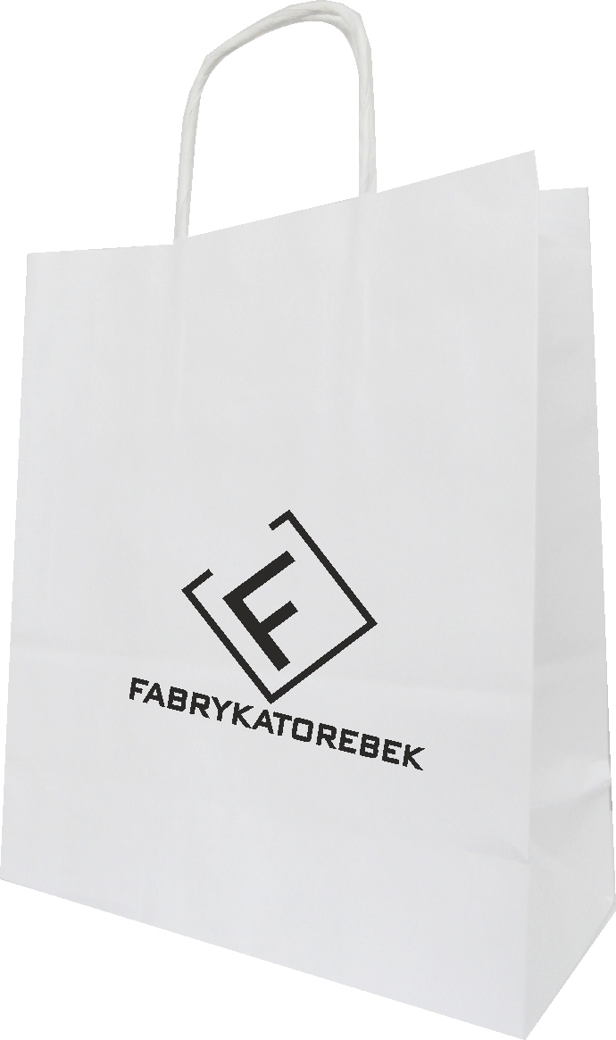 TORBA PAPIEROWA Z TWOIM NADRUKIEM 24x10x32 200 SZT