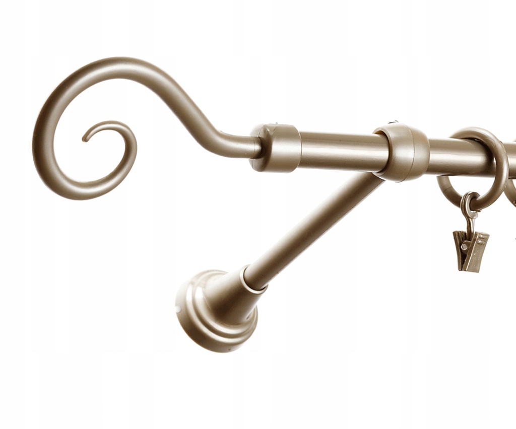 TANIE KARNISZE, KARNISZ CLASSIC POJEDYNCZY 140cm