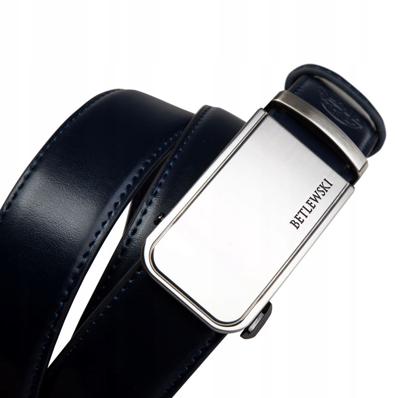 PASEK SKÓRZANY MĘSKI AUTOMAT KLAMRA PAS BETLEWSKI Model C30-TO