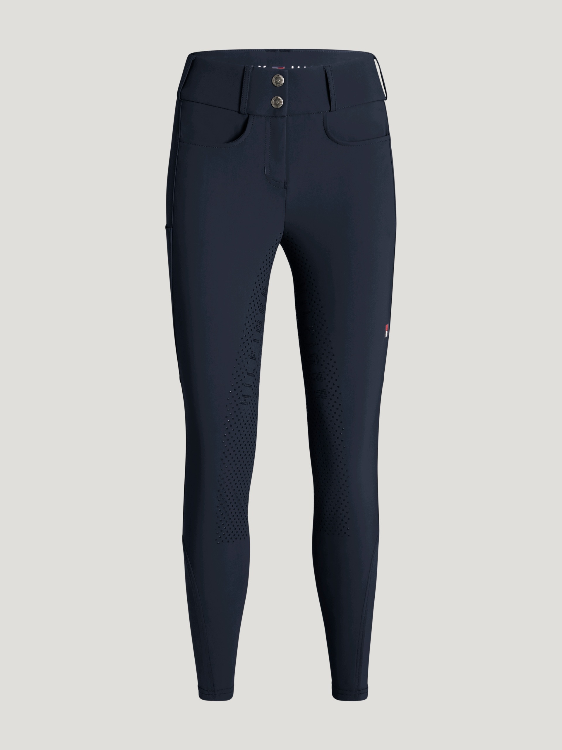 Tommy Hilfiger Equestrian kalhoty s plnou nálevkou Mia Desert Sky Xs