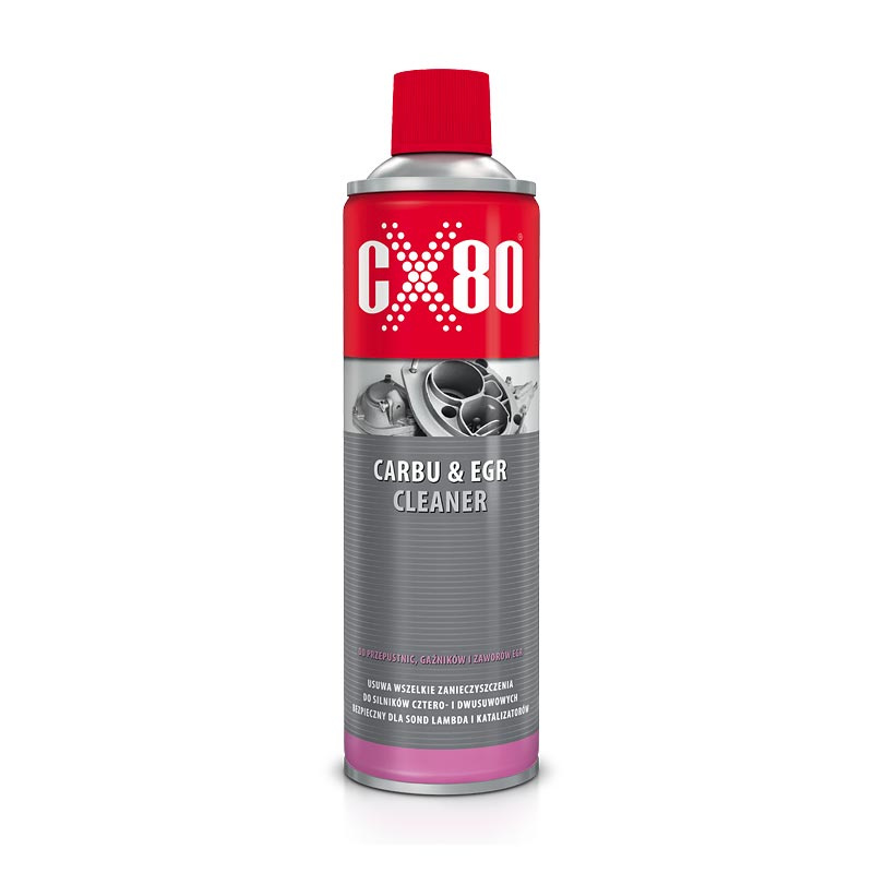 CX80 Cleaner Carbu+ Egr 500 ML Środek Do Czyszczenia Gaźników I Egr