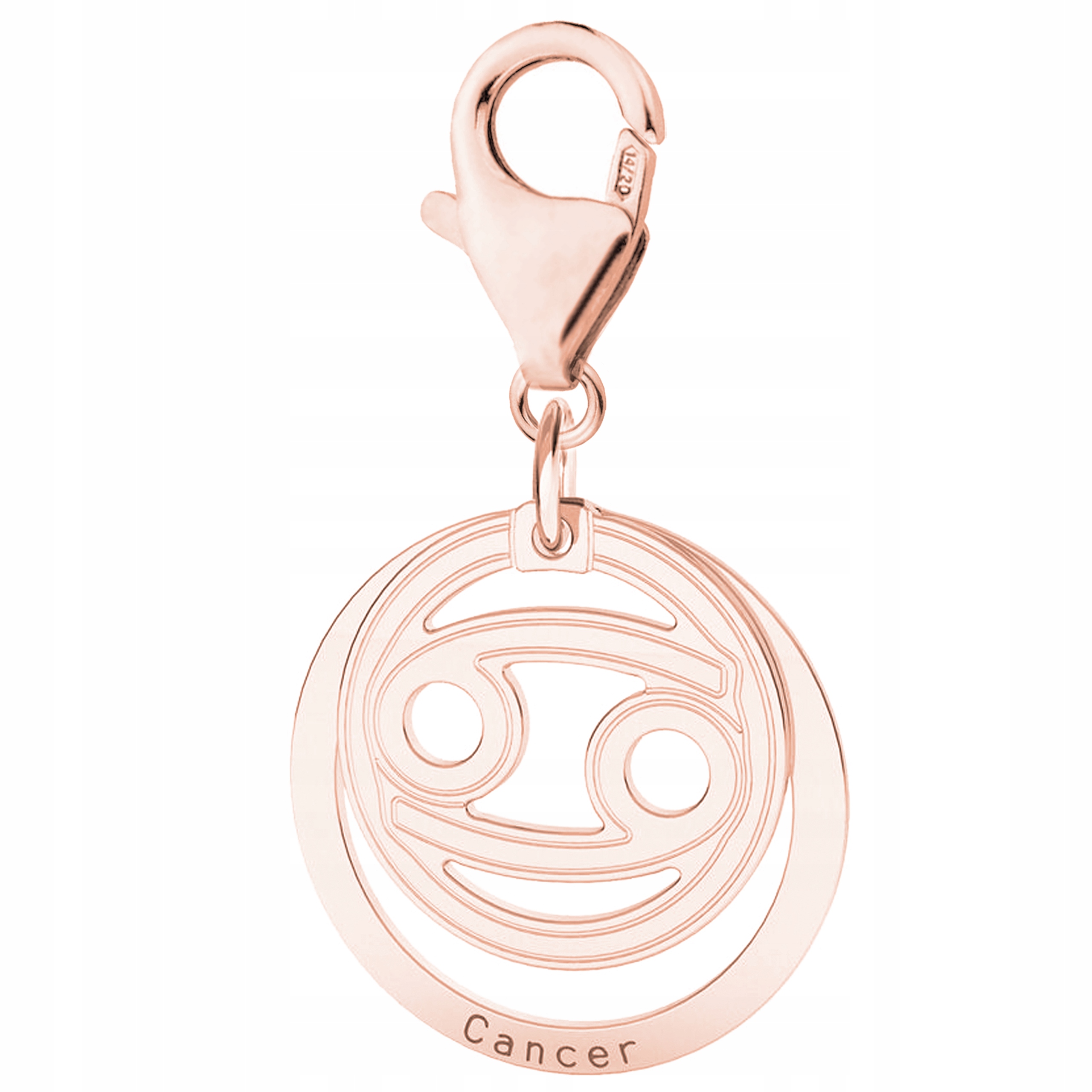 Přívěsek Zvěrokruh Rak růžové zlato stříbro 925