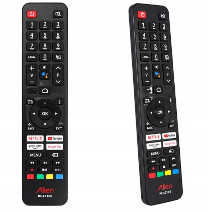 Dálkový Ovladač Pro Tv Toshiba Univerzální Náhrada Model LCD Led 55UA6B63DG RC43160